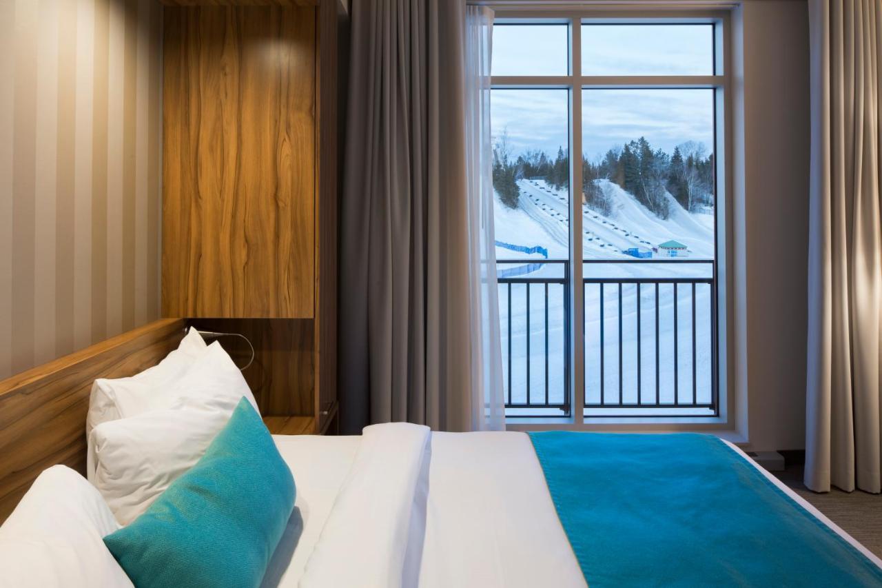 Hotel Valcartier แซ็ง-กาเบรียล-เดอ-วัลกาทิเยร์ ภายนอก รูปภาพ